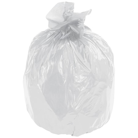Partners Brand 40 gal - 45 gal Trash Bags, 46 in x 40 in, Clear, 100 PK CL6005